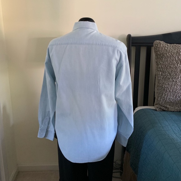 Ralph Lauren Chambray Shirt with Embroidered Logo - Picture 3 of 5